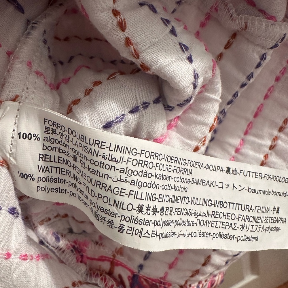 SUPER NATURAL By SECRET MISSION Women's Pink and Blue Patterned Top. So Unique - Picture 7 of 7